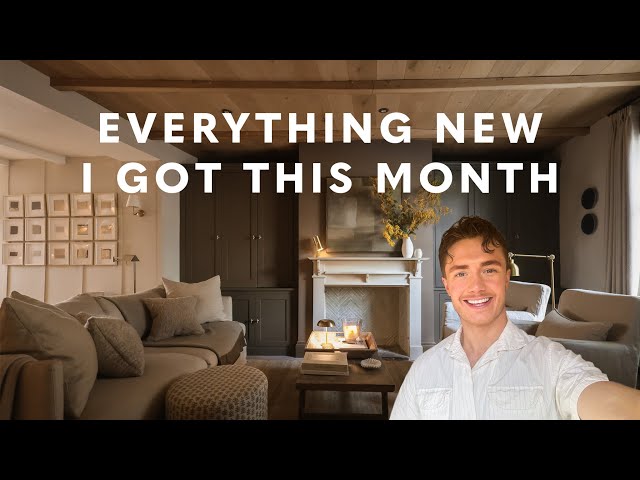 EVERYTHING NEW I GOT THIS MONTH & HOMEWARE SHOPPING | Cosy modern country cottage vlog | TobysHome