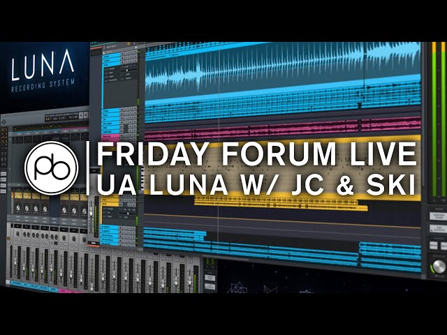 Friday Forum Live! Intro to LUNA by UA with JC ft. Ski Oakenfull
