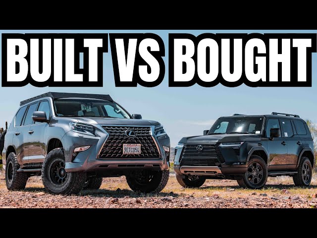 Which Is A Better Buy? New Lexus GX550 Overtrail or a Built Older GX460?