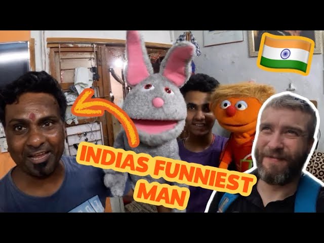 Invited into FUNNY Puppeteers home in Delhi 🇮🇳
