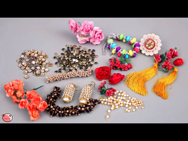 11 DIY Jewelry Ideas ! Designer Jewellery Making | Necklace, Earrings, Finger Ring, Bracelet