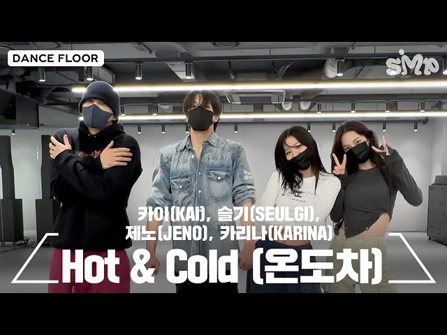 KAI, SEULGI, JENO, KARINA 'Hot & Cold (온도차)' Dance Practice
