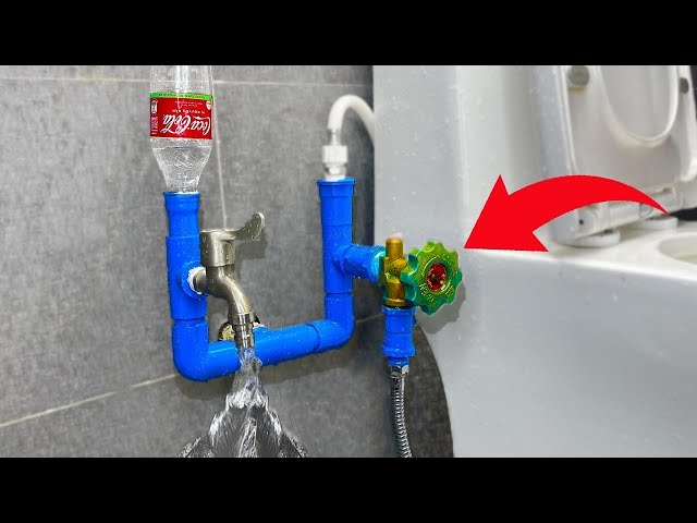Old Plumber's Techniques Anyone Can Do ! The Simplest Method To Repair A Metal Water Lock