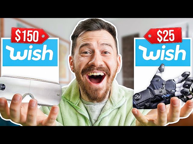 I Bought $1,042 Worth of Wish Mystery Tech!!