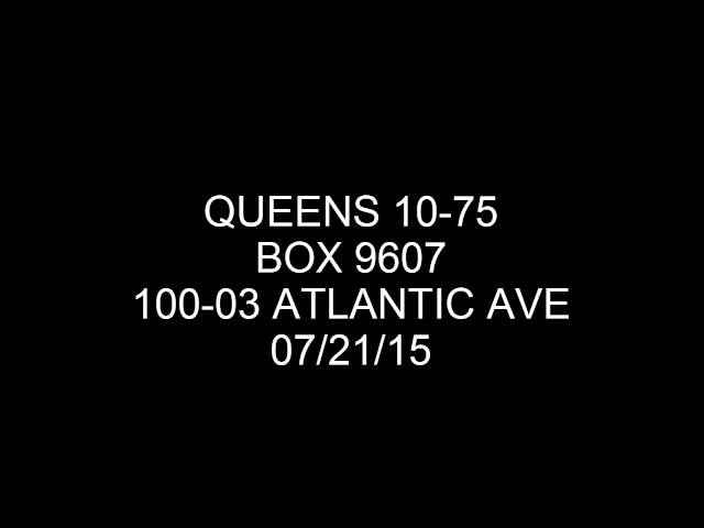 FDNY Radio: Queens 10-75 Box 9607 07/21/15