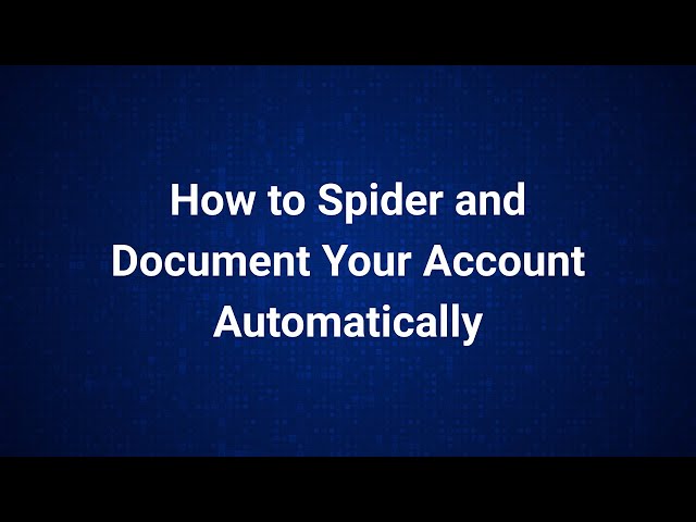 Netwrix Strongpoint: How to Spider and Document Your NetSuite Account Automatically
