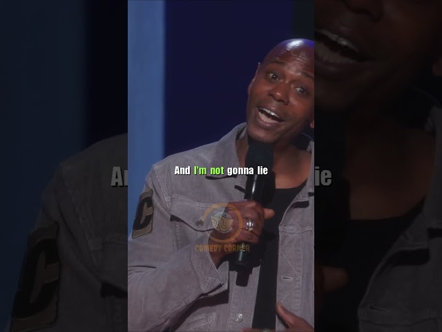 Dave Chappelle | I Had To Admit It To Myself #shorts