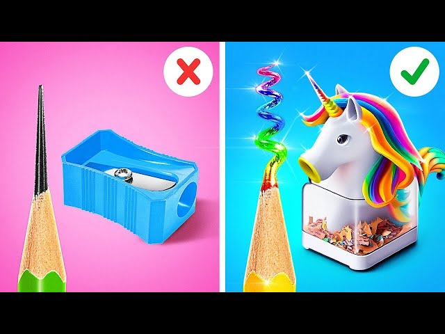 GOOD VS BAD School Hacks And Crafts To Impress Your Teacher By 123 GO! CHALLENGE