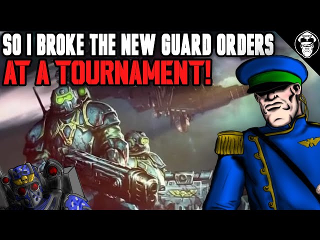 So I BROKE the New Guard Orders at a GT! | Tournament After Action Report | Warhammer 40,000