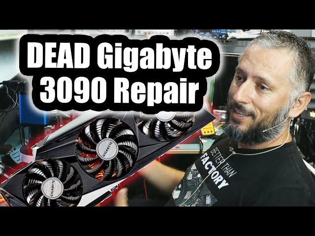 Gigabyte 3090 Graphics Card Repair - Is it Fixable?