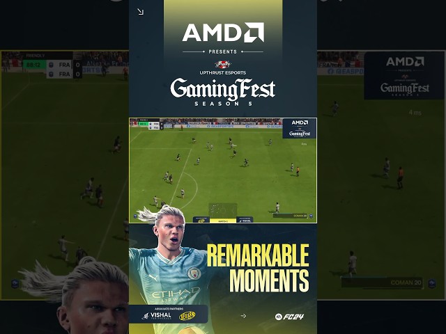AMD presents UE Gaming Fest Season-5 | FC24 | Remarkable Moments