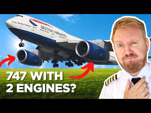 Are BOEING planning a 747 with 2 ENGINES?!