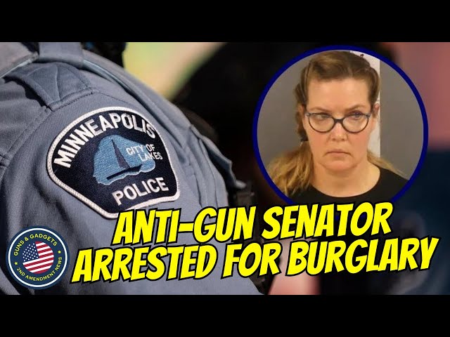 Anti-Gun Senator Arrested For Burglary! Is This Why They Don't Want You To Defend Your Home?!?