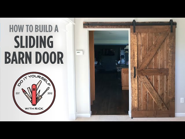 DIY Sliding Barn Door