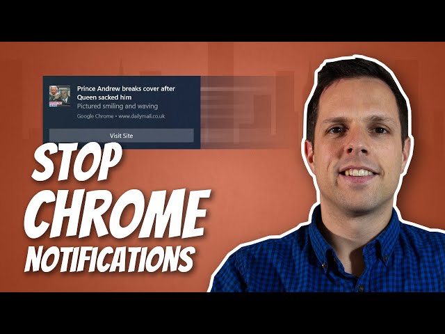 Stop Google Chrome notifications in Windows 10