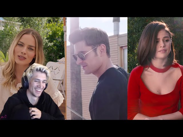 XQC REACTS to QUESTIONS 73 Questions With Selena Gomez / Zac Efron / Margot Robbie