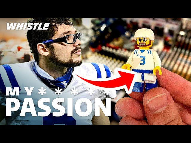 This NFL Kicker Is OBSESSED With His MASSIVE LEGO Collection! 😳