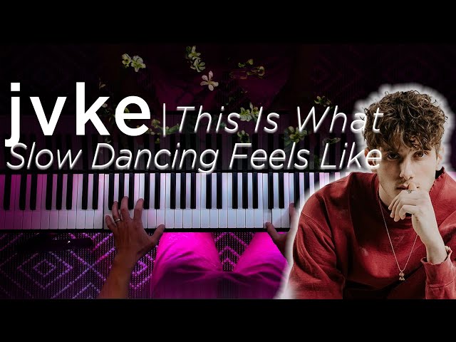 JVKE - This Is What Slow Dancing Feels Like (Beautiful Wedding Piano Cover)