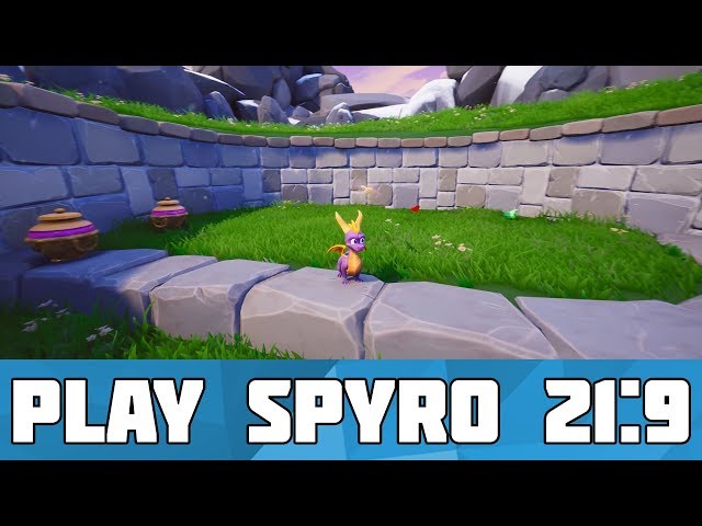 How to Play Spyro Reignighted Trilogy in 21:9! Spyro in 21:9! Flawless Ultrawide!