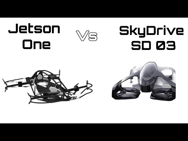 Jetson One Vs SkyDrive : Can we Increase Flight Times ?