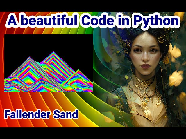 Python Tutorial deutsch, Fallender Sand Simulation