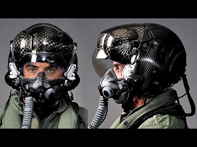 F-35 Jet Fighter Helmet Can See Through The Plane - Worth $400k