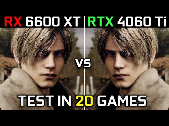 RX 6600 XT vs RTX 4060 Ti | Test in 20 Games | How Big Is The Difference? 🤔 | 2023
