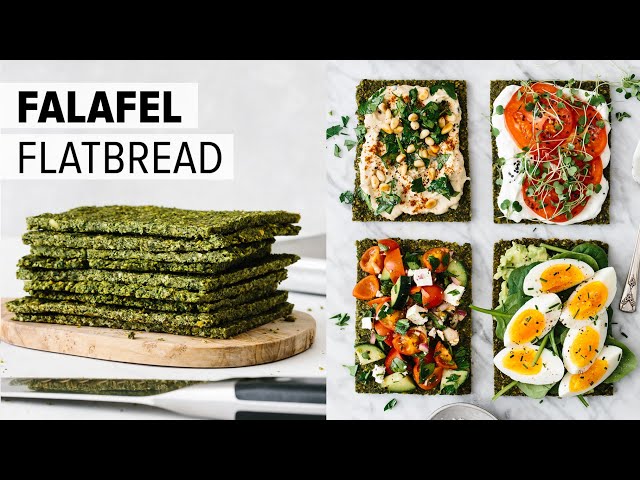 FALAFEL FLATBREAD | amazing vegan flatbread recipe