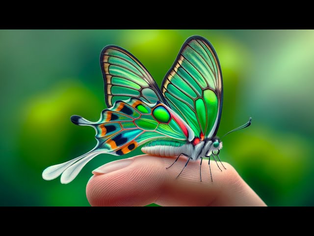 This Is The Most Beautiful Butterfly on Planet Earth (4K Ultra HD)