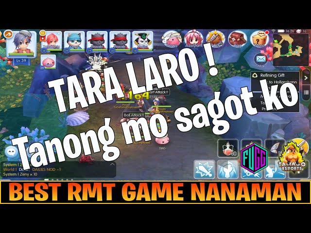 BEST RMT GAME NANAMAN TARA LARO RAGNAROK MOBILE ZERO
