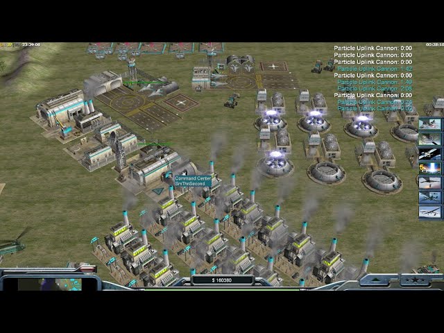 USA Laser General [Vanilla Zero Hour] 1 v 5 Hard China Tank | Command & Conquer Generals Zero Hour