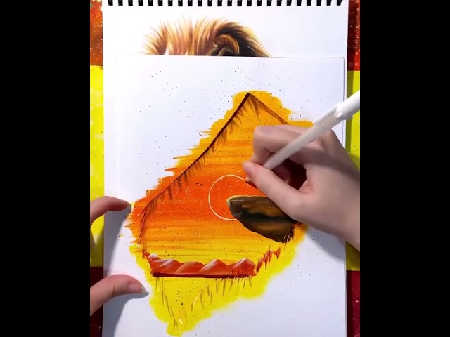 Water Color Painting 🎨 Drawing shorts video || #shorts #art