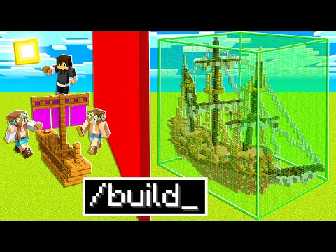 I CHEATED in a BUILD BATTLE Using AUTO BUILD MOD in Minecraft!