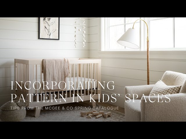 How To Incorporate Patterns Into Your Kid's Bedroom