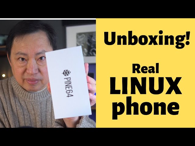 Unboxing of a Pinephone from Pine64!