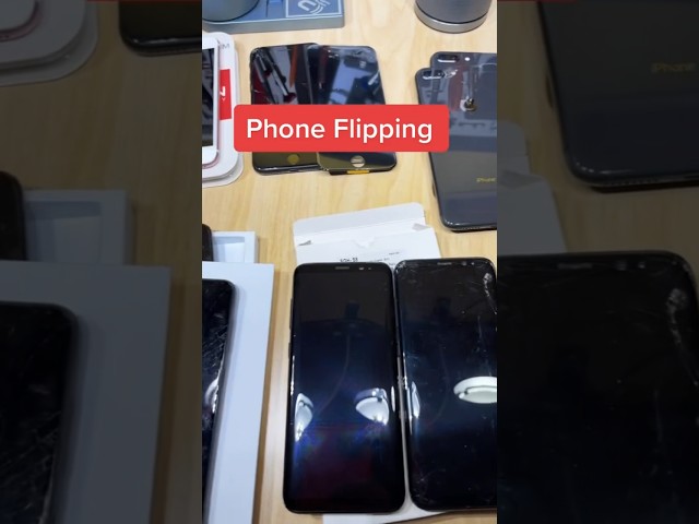 Resell Used Phones make extra income “phone flipping” #brokenphone #sellphone #broken #fixit #resell