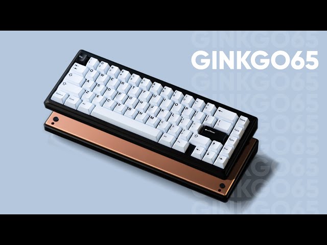 Ginkgo65 Custom Mechanical Keyboard Build!