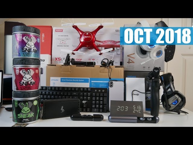Coolest Tech of the Month October 2018 - EP#18 - Latest Gadgets You Must See