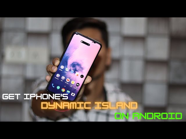 Get iPhone's Dynamic Island on Android? #dynamicisland #iphone14pro #android