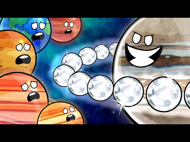 Why does Jupiter have so many Moons? + more videos | #planets #kids #science #education #unusual