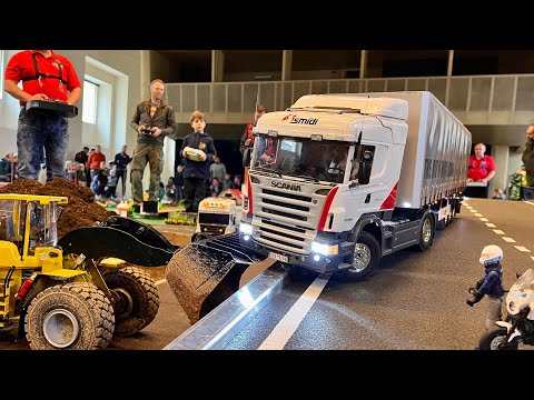 CRASH RC Truck, Rc Traktor, RC Wheel loader, RC Excavator, Model show Litomyšl 2022