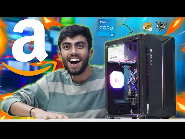 I Bought 10,000/- Rs PC From Amazon⚡Gaming + Editing 🔥 Unboxing Pre-Built PC by Online Store