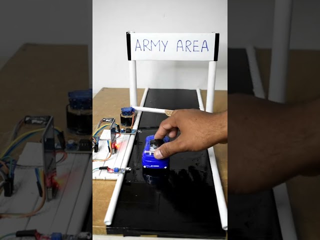 Indian Army Safety Project, Inspire Award Project, RFID Based Security Project #science #shorts