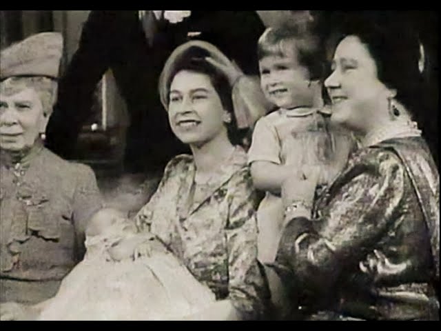 King Charles/Princess Anne christening (1948/1950)