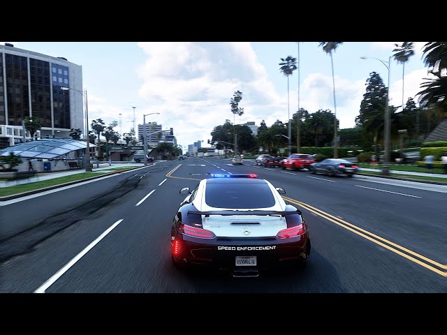 GTA 5 - Realism Beyond Graphics MOD - Enhanced Street Light & Emergency Lights Showcase