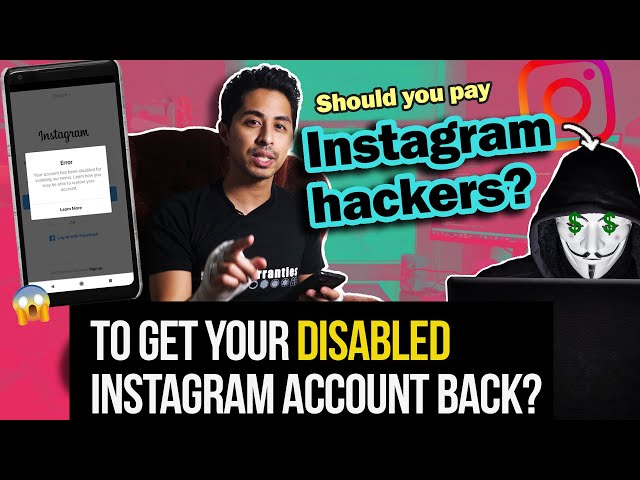 Should You Hire an Instagram Hacker to Rescue your Disabled Instagram Account?