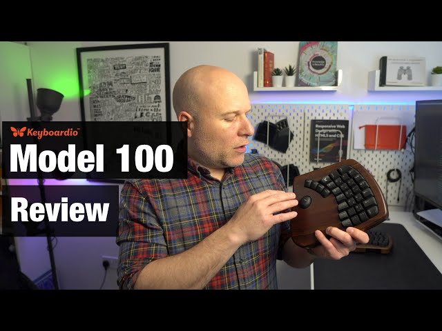 Review: Keyboardio Model 100. A wooden, split, programmable mechanical keyboard