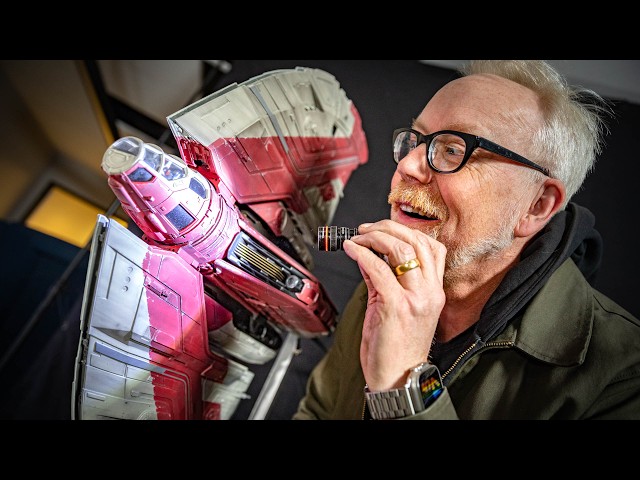How Star Wars: Ahsoka's Jedi Shuttle Filming Model Was Made!