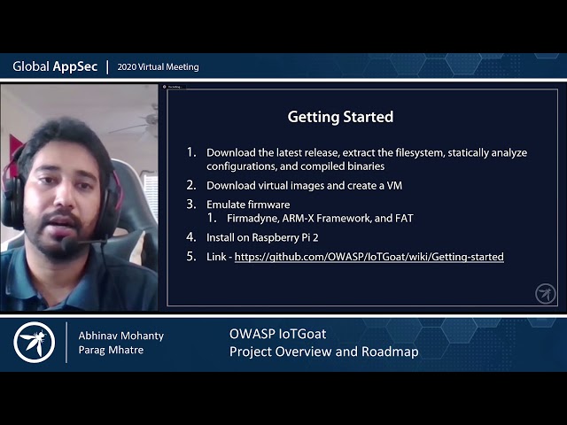 OWASP IoTGoat  Project Overview and Roadmap   Abhinav Mohanty & Parag Mhatre