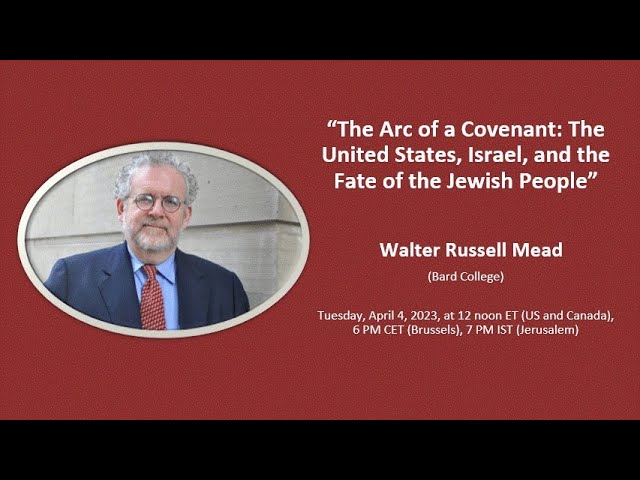 “The Arc of a Covenant: The United States, Israel, and the Fate of the Jewish People”